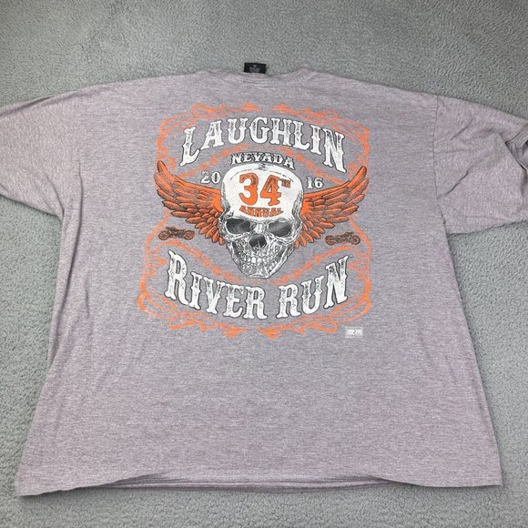 Laughlin Nevada River Run 35Th Annual 2016 T-Shirt‎ Size 2XL Used - Picture 1 of 9